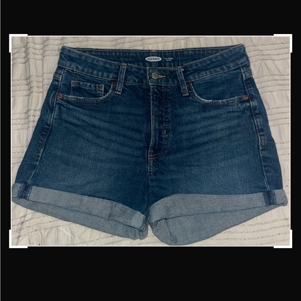 Old Navy O.G. High Rise Jean Shorts Size 6